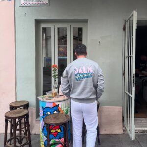 Sudadera Gris Palm House